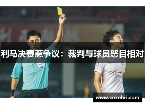 利马决赛惹争议：裁判与球员怒目相对